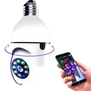 ZOMMI Camera de Vigilancia em Formato Lâmpada WiFi Ótima Qualidade de Imagem HD Segurança Remota a Distancia 1080p