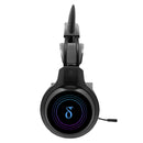 Gamer Headset RGB Pro Wired Drivers 40mm 2m Omnidirectional Microphone Comfort Compatible With PC And Consoles