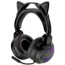 Gamer Headset RGB Pro Wired Drivers 40mm 2m Omnidirectional Microphone Comfort Compatible With PC And Consoles