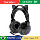 Gamer Headset RGB Pro Wired Drivers 40mm 2m Omnidirectional Microphone Comfort Compatible With PC And Consoles