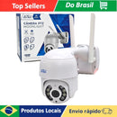 PTZ Security Camera Full HD 1080P Rotation 360 ° Self-Tracking Night Vision 40m Micro SD 2.4GHz External Internal