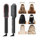 Escova Secadora Alisadora 3 em 1 – Modela, Alisa e Seca em Minutos
