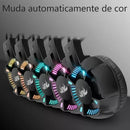 Fone De Ouvido Over-ear Headset Gamer Knup Kp-464 Com Led