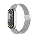 Nylon Strap for Xiaomi Mi Band 10 9 8 reathable wristband Smartwatch Bracelet for Xiaomi Mi Band 10 9 8 magnetic buckle strap
