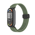 Nylon Strap for Xiaomi Mi Band 10 9 8 reathable wristband Smartwatch Bracelet for Xiaomi Mi Band 10 9 8 magnetic buckle strap