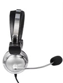 Auscultadores de jogos com fio, auscultadores de música com microfone, adequados para computadores PS4 e PS5