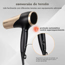 Hair dryer, dryer, professional hair dryer, hair dryer, 110 Hair Dryer/220V 1800W Black/Golden, from Brazil