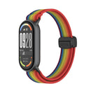 Nylon Strap for Xiaomi Mi Band 10 9 8 reathable wristband Smartwatch Bracelet for Xiaomi Mi Band 10 9 8 magnetic buckle strap