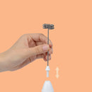 New Electric Milk Frother 2 In 1 Rechargeable Blender Stainless Steel 3 Speeds Coffee Mixer Egg Beater Handheld Foam Maker Tools