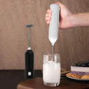 New Electric Milk Frother 2 In 1 Rechargeable Blender Stainless Steel 3 Speeds Coffee Mixer Egg Beater Handheld Foam Maker Tools