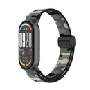 Nylon Strap for Xiaomi Mi Band 10 9 8 reathable wristband Smartwatch Bracelet for Xiaomi Mi Band 10 9 8 magnetic buckle strap