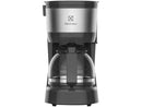 Electric Coffee Maker Electrolux Efficient ECM10 15 Coffees Black and Granite Gray - 220V