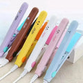 2 in 1 mini hair straightener portable multifunctional hair straightener cute curler