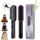 Escova Secadora Alisadora 3 em 1 – Modela, Alisa e Seca em Minutos