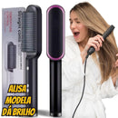 Escova Secadora Alisadora 3 em 1 – Modela, Alisa e Seca em Minutos